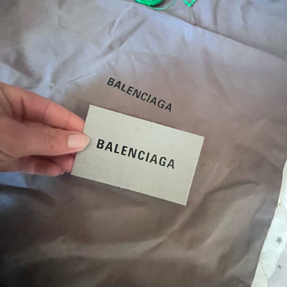 Balenciaga Triple S Clear Sole Cyan Blue Chunky Dad Sneaker NIB Womens Size 37 - Picture 10 of 13